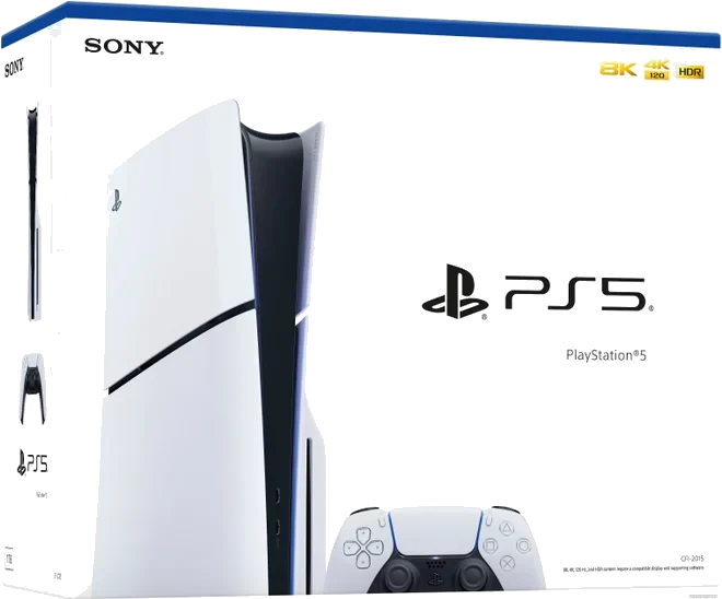 Sony PlayStation 5 Slim (1 ревизия, с дисководом)